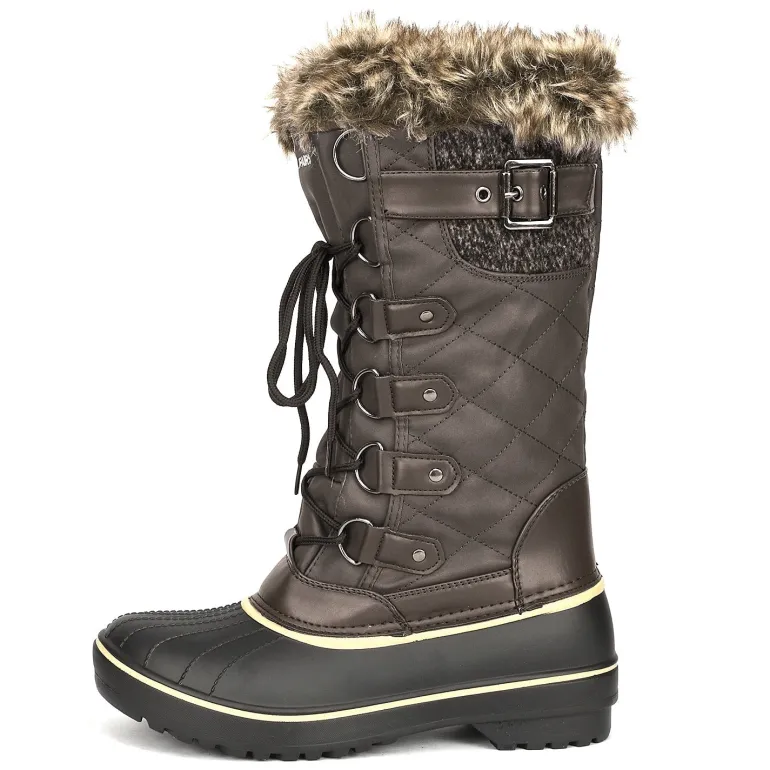 Faux Fur Lined Winter Boots
