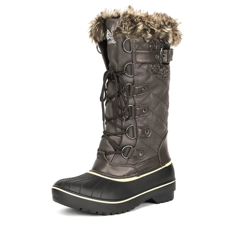 Faux Fur Lined Winter Boots