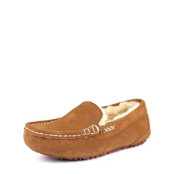 Faux Fur Moccasin Slippers