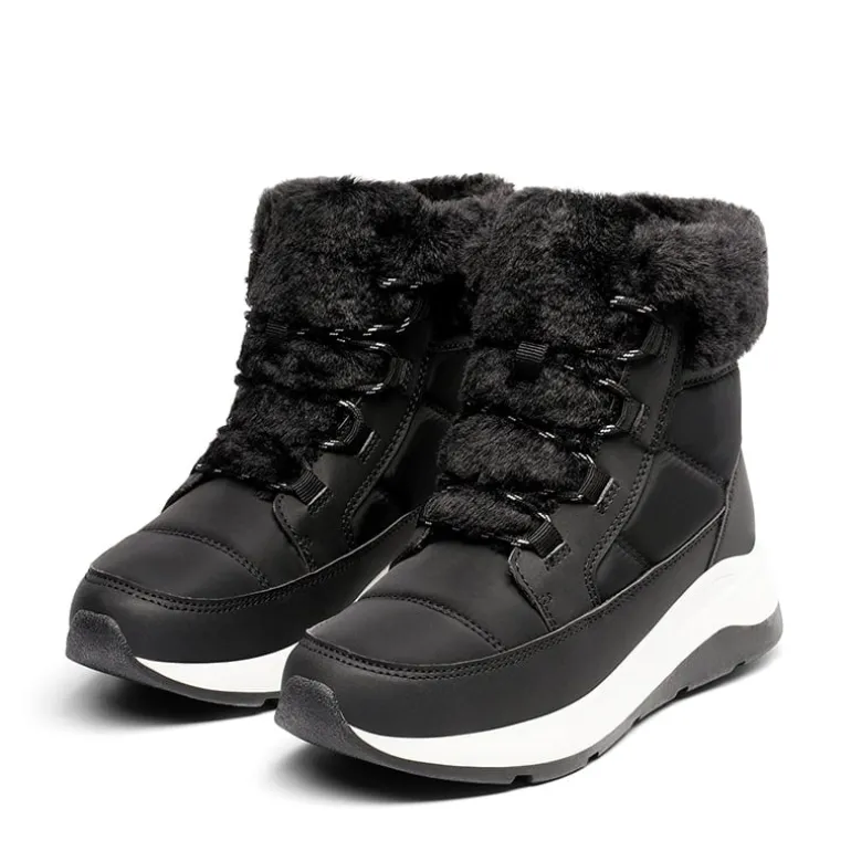 Faux Fur Winter Ankle Boots