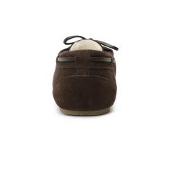 Faux Suede Moccasin Slippers