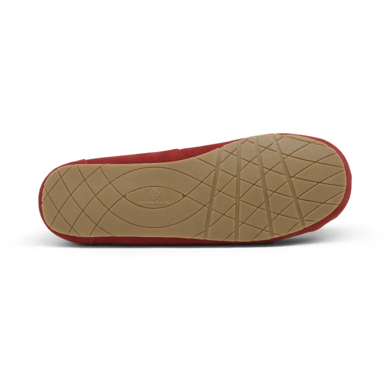 Faux Suede Moccasin Slippers
