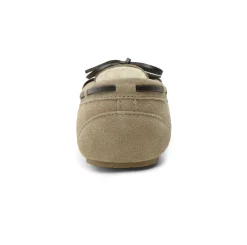 Faux Suede Moccasin Slippers
