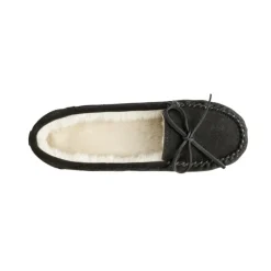 Faux Suede Moccasin Slippers