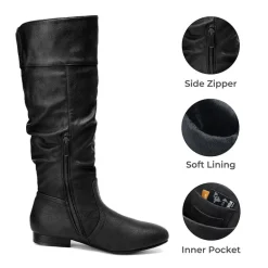 Flat Knee High Boots
