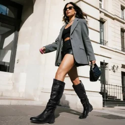 Flat Knee High Boots