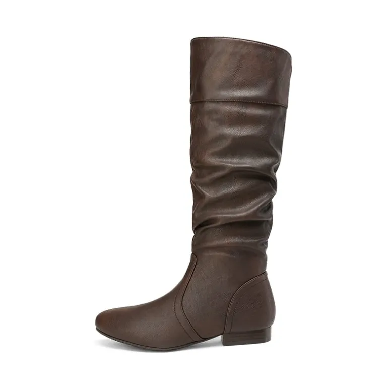 Flat Knee High Boots