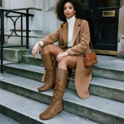 Flat Knee High Boots