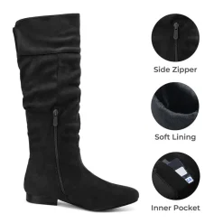 Flat Knee High Boots
