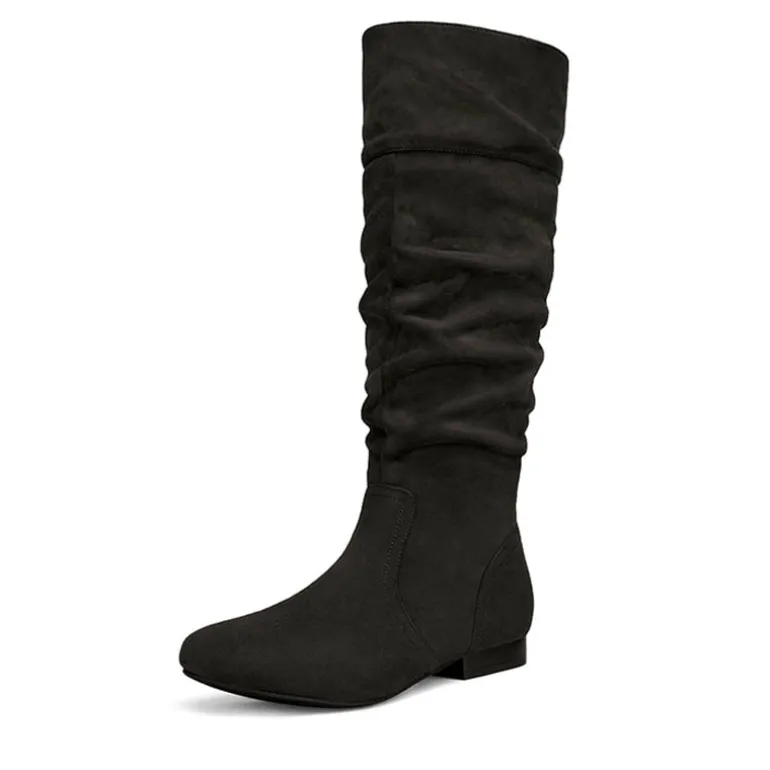 Flat Knee High Boots