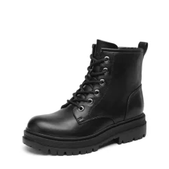 Flat Lace Up Ankle Combat Boots