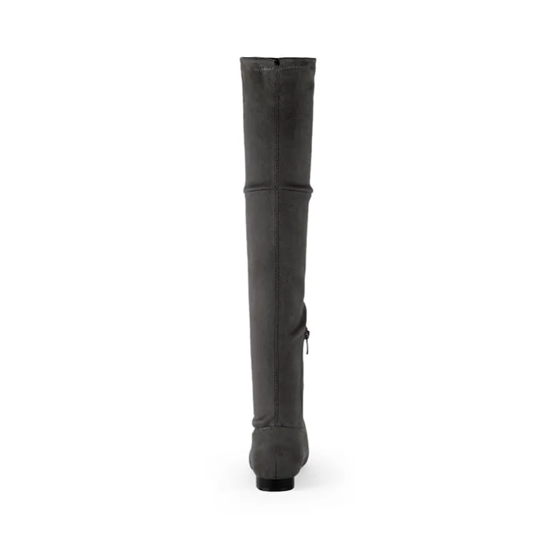 Flat Thigh High Boots