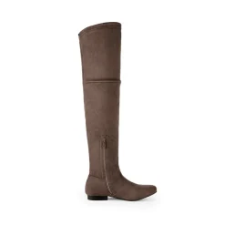Flat Thigh High Boots