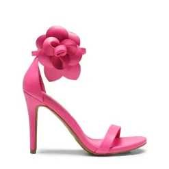 Floral Stiletto Heel Sandals