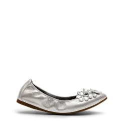 Foldable Rhinestone Slip-On Ballet Flats
