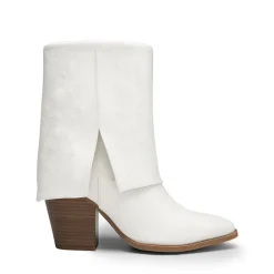 Fold Over Embroidered Cowgirl Boots
