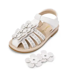 [Fun Mix- Fantasy] Girls DIY Interchangeable Flower Butterfly Sandals