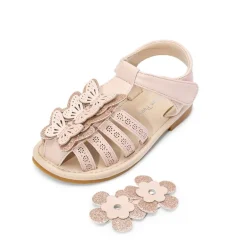 [Fun Mix- Fantasy] Girls DIY Interchangeable Flower Butterfly Sandals