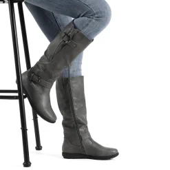 Fur Knee High Winter Boots