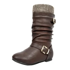 Fur Lined Kids Winter Boots