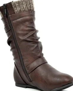 Fur Lined Kids Winter Boots
