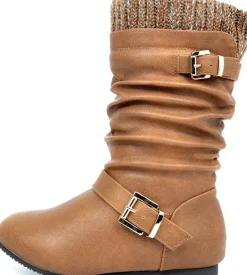 Fur Lined Kids Winter Boots