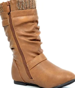 Fur Lined Kids Winter Boots
