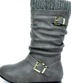 Fur Lined Kids Winter Boots
