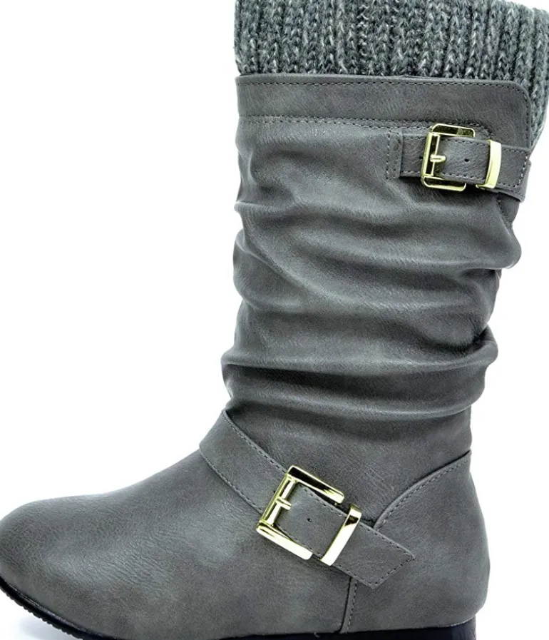 Fur Lined Kids Winter Boots