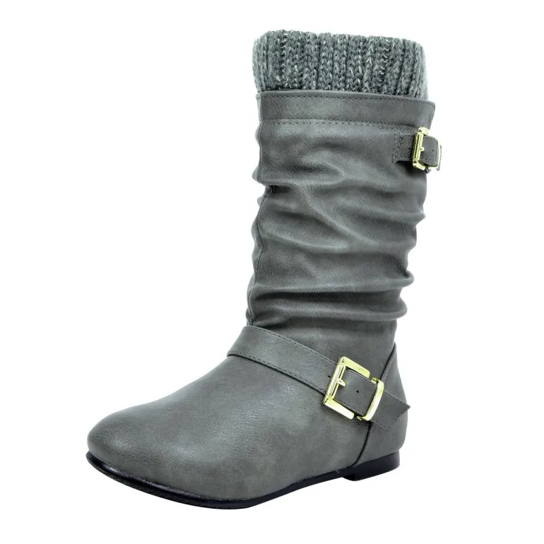 Fur Lined Kids Winter Boots