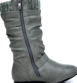 Fur Lined Kids Winter Boots