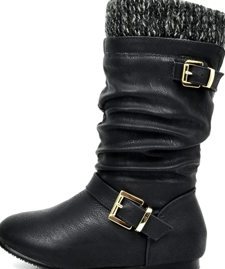 Fur Lined Kids Winter Boots