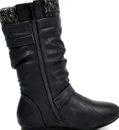 Fur Lined Kids Winter Boots