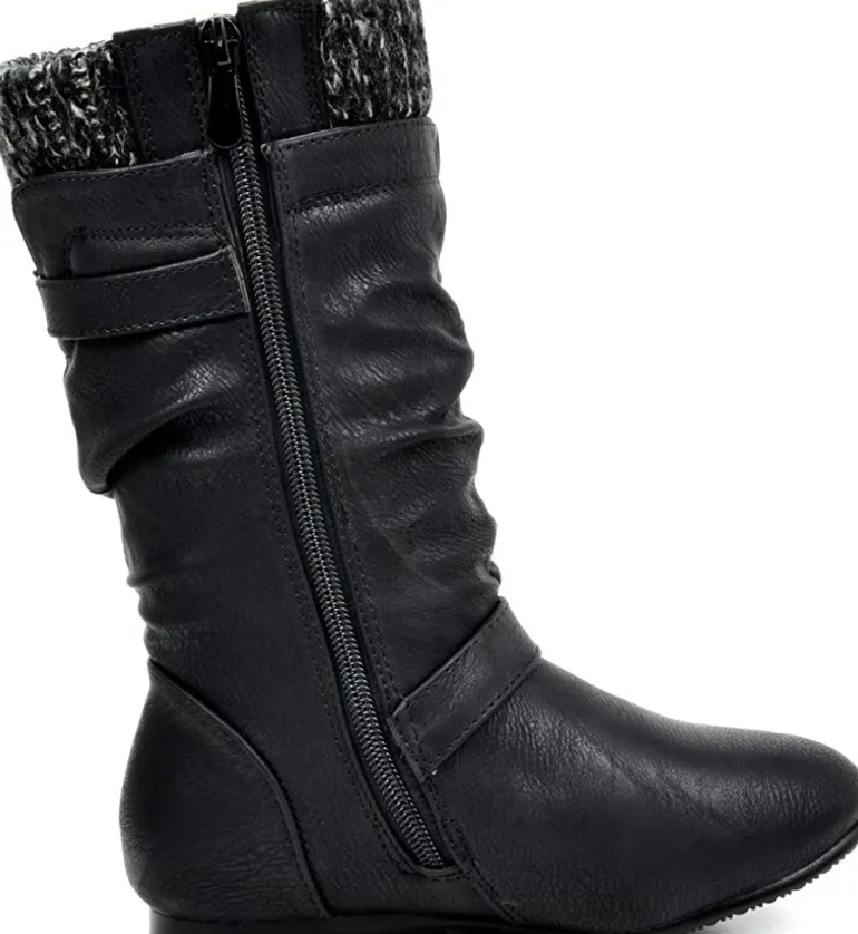 Fur Lined Kids Winter Boots