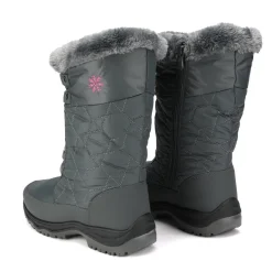 Fur Mid Calf Snow Boots
