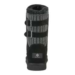 [FuzzyChic Buckle] Fur Lined Non Slip Winter Boots