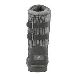 [FuzzyChic Buckle] Fur Lined Non Slip Winter Boots