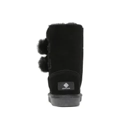 [FuzzyChic Kid's Lolly] Sheepskin Fur Kids Boots