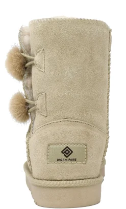 [FuzzyChic Kid's Lolly] Sheepskin Fur Kids Boots