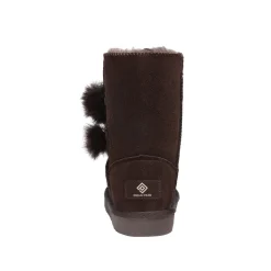 [FuzzyChic Kid's Lolly] Sheepskin Fur Kids Boots