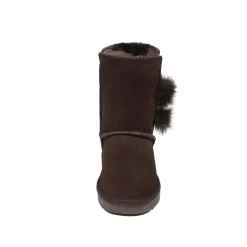 [FuzzyChic Kid's Lolly] Sheepskin Fur Kids Boots
