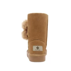 [FuzzyChic Kid's Lolly] Sheepskin Fur Kids Boots