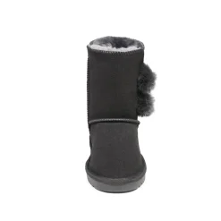 [FuzzyChic Kid's Lolly] Sheepskin Fur Kids Boots
