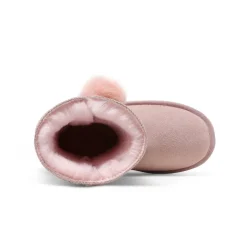 [FuzzyChic Kid's Lolly] Sheepskin Fur Kids Boots