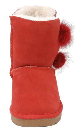 [FuzzyChic Kid's Lolly] Sheepskin Fur Kids Boots