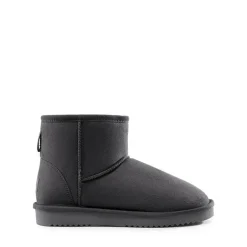 [FuzzyClassic I Low Boot] Faux Fur Lined Suede Snow Boots