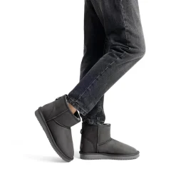 [FuzzyClassic I Low Boot] Faux Fur Lined Suede Snow Boots