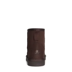 [FuzzyClassic I Low Boot] Faux Fur Lined Suede Snow Boots