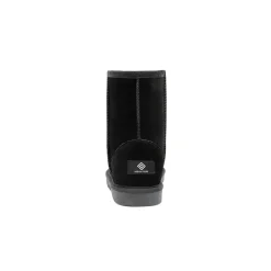 [FuzzyClassic Kid's Mid Boot] Boys & Girls Winter Fur Lined Suede Boots