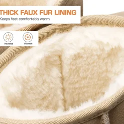 [FuzzyClassic Mid Boot] Suede Mid Calf Snow Boots